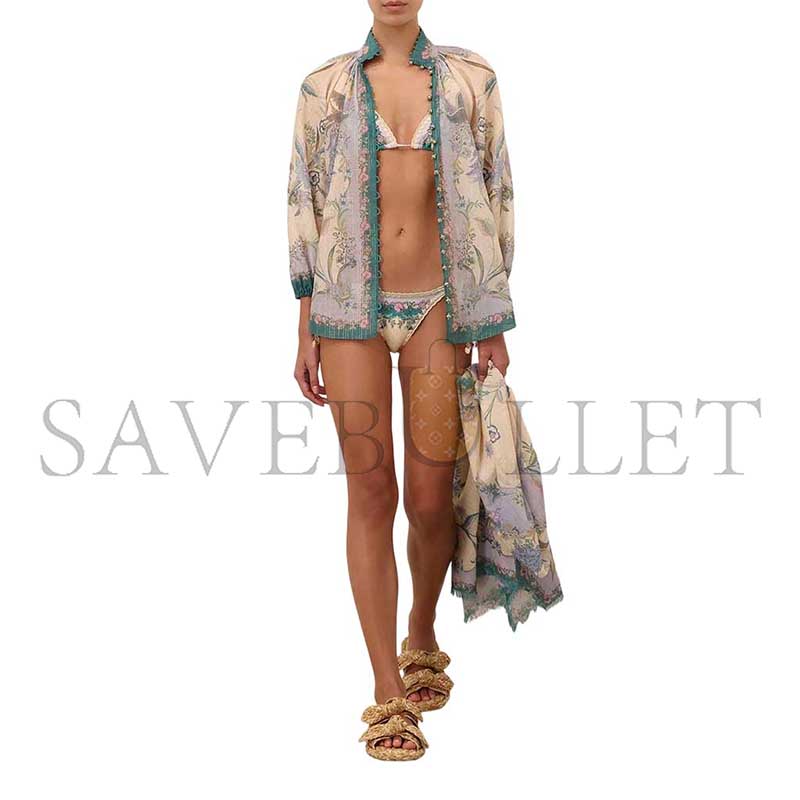 ZIMMERMANN INDRA BILLOW BLOUSE 4538TSS262